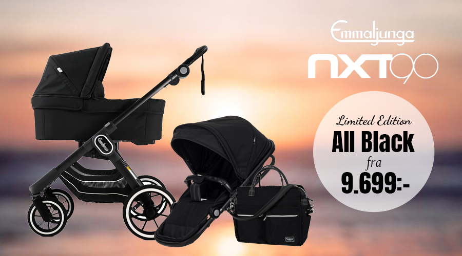 Emmaljunga NXT90 All Black Limited Edition